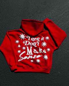 Sweat à capuche zippé en coton éponge français de haute qualité avec impression bouffante sweat à capuche en relief avec impression de logo 3d personnalisée - Product Image 3