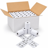 Rouleaux de papier thermique 57x50mm compatibles avec les imprimantes Bluetooth portables pour terminaux de paiement mobiles – Vente en gros