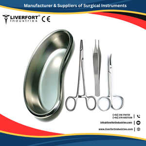 Instrumento quirúrgico de alta calidad, 5 piezas, soporte de aguja Mayo Hegar, fórceps de 14cm, 16cm, sutura de acero alemán, dental, veterinaria - Product Image 4