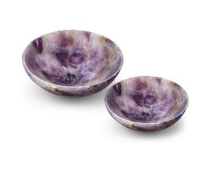 Bol à salade en résine de style américain et européen Design moderne Bol à fruits en résine de forme ronde Mélange de bol en résine vintage Meilleurs prix - Product Image 2