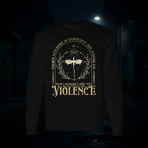 Camiseta de Manga Larga: Ahí Donde No Existería la Violencia - Producto Promocional - Product Image 3