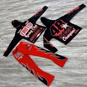 Chándales con Capucha de Alta Calidad, Corte Holgado, con Impresión de Logotipo Personalizado, 100% Algodón, Mejor Proveedor, Precio al por Mayor - Product Image 4