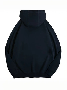 Sudaderas con capucha de lana de algodón de alta calidad Poliéster Tallas grandes Streetwear Sudaderas con capucha de lana Ropa sólida Con básicos, mezcla de algodón - Product Image 4