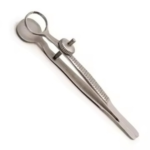 คีมจับกระจกตาฟรานซิส คาลาซิออน ทำจากสแตนเลส เครื่องมือผ่าตัดตา ผู้ผลิตและจำหน่าย OEM - Product Image 1