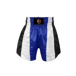 Shorts d'entraînement de kickboxing haut de gamme, écologiques, légers, séchage rapide, en polyester, coupe décontractée pour mouvements puissants - Product Image 2