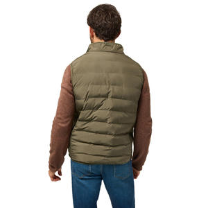 Gilet hybride réversible Softshell pour homme Gilet d'hiver en polyester coupe-vent pour le travail en plein air Style formel Séchage rapide - Product Image 2