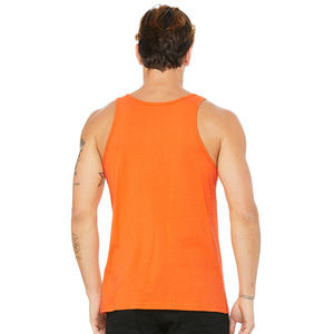 Unisex Jersey Tank Tops Tri-blends Poly 25% Combed <b>Ringspun</b> Cotton 25% Rayon Unisex Tank Tops - Product Image 4