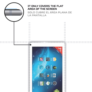 ฟิล์มกันรอยหน้าจอ ANTISHOCK สำหรับแท็บเล็ตทาคาร่า MID107 ฝาครอบป้องกันระดับพรีเมียม - Product Image 4