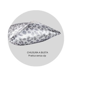 Lot de 4 taies d'oreiller en satin imprimé léopard, douces et moelleuses, avec fermeture hôtelière anti-nœuds pour les cheveux, pour lit et canapé - Product Image 2