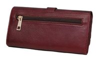 Dompet genggam wanita desainer mewah dompet kulit PU Fashion ritsleting Clutch wanita kulit murni harga rendah disesuaikan