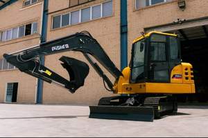 Mini excavatrice 3.5 tonnes CE EURO 5 EPA Kubota Engine Bagger Petite excavatrice sur chenilles 1 tonne 2 excavatrices domestiques. - Product Image 4