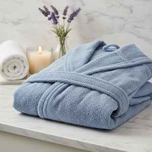 Peignoir d'hôtel à capuche 100 % coton turc, 875 g, poids lourd, qualité supérieure, luxe, très absorbant, personnalisable, vente en gros - Product Image 3