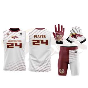 American Style 7v7 Juego de compresión de fútbol juvenil 22 Uniformes sublimados personalizados 7on7 Técnicas impresas 7 en 7 Uniformes de fútbol - Product Image 1