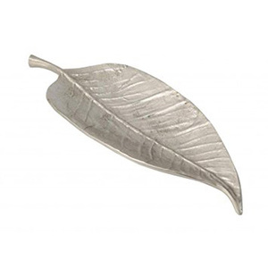 Excellent Quality Serving Tray Handicrafts <b>Epoxy</b> Aluminium Silver Plated Food & Salad Platter For Hotel & Restaurants Food Fruit - Product Image 5