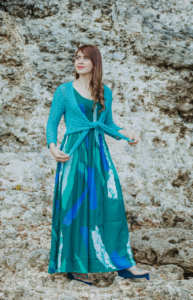 Bali Ikats Beach Poncho Shrug American Solid Tie-Knot Traje de baño Ligero Casual Tallas grandes para fiestas de vacaciones de otoño - Product Image 2