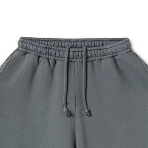 Pantalones Deportivos de Felpa con Logotipo Bordado Personalizado, Pantalones de Chándal de Algodón Grueso, Pantalones Deportivos de Pierna Ancha y Recta para Hombre - Product Image 4