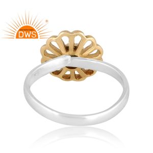 Anillo apilable de piedras preciosas de cuarzo ahumado Natural de plata de ley fina superventas, joyería personalizada para mujer, regalo para ella - Product Image 4