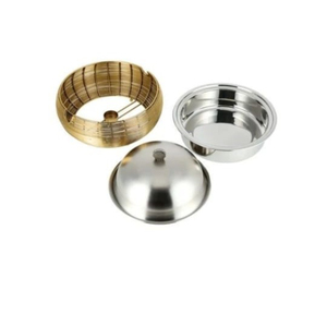Maravilloso diseño para decoración del hogar, olla caliente para servir alimentos, cazuela de alambre de hierro dorado, vajilla, servidor de alimentos, olla para platos de decoración Eid - Product Image 4