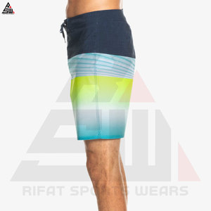 Vente en gros de shorts en toile pour hommes 100% coton de haute qualité à impression de logo personnalisé basket-ball de taille élastique à séchage rapide d'entrejambe de 5 pouces - Product Image 6