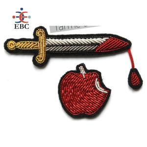 Venta al por mayor de calidad superior suave francés lingotes de alambre Purl para Goldwork bordado a mano insignias broche de moda y diseños de alta costura - Product Image 4