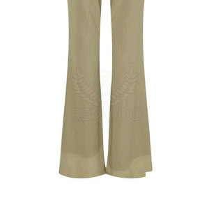 กางเกงขาบานสำหรับผู้หญิงทันสมัยกางเกงขาบานเอวสูงสไตล์วินเทจสำหรับสวมใส่ทุกวัน - Product Image 5