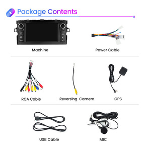 Système de navigation GPS portable avec écran tactile RGB pour autoradio CarPlay pour Corolla <span class=keywords><strong>Auris</strong></span> <span class=keywords><strong>E150</strong></span> 2007-2011 - Product Image 5