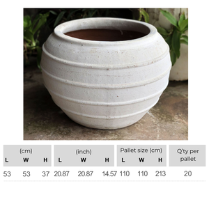 Macetas de Cerámica Decorativas Modernas Esmaltadas, Estilo Rústico, para Suculentas, Jardín, Flores, con Orificio de Drenaje, Ecológicas, Venta al por Mayor - Product Image 2