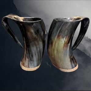 Calidad Premium 1L 200ml Animal bebiendo cuerno taza de cerveza directo de fábrica comida segura pulido artículo decorativo artesanías naturales populares - Product Image 2