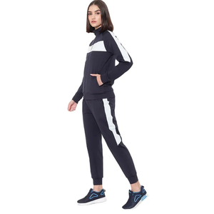 Nuevo diseño, alta calidad, precio al por mayor, chándal de mujer, chándal transpirable de Color liso sólido para mujer - Product Image 5