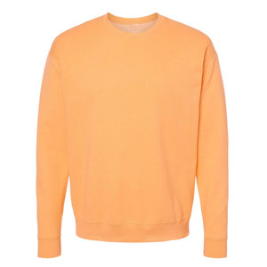 Nouveau sweat-shirt pour hommes en molleton uni surdimensionné vierge de couleur unie personnalisée - Product Image 1