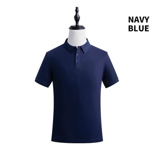 Polo de algodón peinado suave hecho a mano para equipos de recepción, equipos de logística y embalaje minorista de lujo con marca de cuello personalizada - Product Image 4