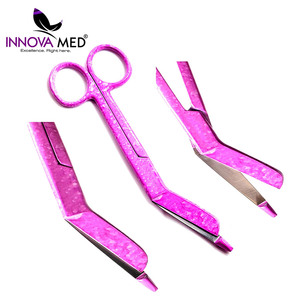 Tijeras para vendajes de color rosa, precio de fábrica, producto más vendido, novedad de INNOVAMED INSTRUMENTS - Product Image 2
