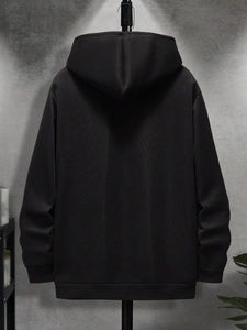 ที่กําหนดเองการ์ตูนลายสายรัดคลุมด้วยผ้าลําลองแขนยาวที่มีคุณภาพสูงเสื้อสเวตเตอร์ Hoodies สําหรับผู้ชาย - Product Image 2