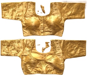 Fentam – chemisier de mariée en tissu de soie brodé à la main, de qualité Export - Product Image 1