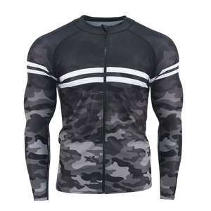 Vêtement de sport MMA à manches longues respirant, antibactérien et à séchage rapide pour hommes, sur mesure en gros - Product Image 3