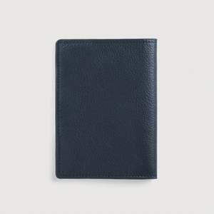 Cartera de Viaje de Cuero Genuino Azul Bernardi para Niños, Hecha a Mano, con Bloqueo RFID Antirrobo, Tarjetero Plegable de Piel de Vacuno para Guardar Efectivo - Product Image 2
