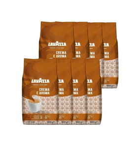 Café en grains entiers Premium Lavazza Crema e Aroma 1 kg, sacs en gros pour les distributeurs et les supermarchés - Product Image 1