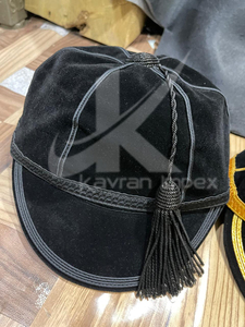 Best Rugby Traditional Honours Caps, Baggy Cricket Cap with Silver <b>Braid</b> and Tassel - Product Image 5