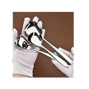 Cuchara DE SERVICIO DE ACERO ecológica Cubiertos sólidos de nuevo diseño Cubiertos para uso en la cocina Hecho EN LA India - Product Image 4