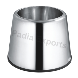 Bol pour animaux de compagnie Bol en acier inoxydable écologique pour animaux de compagnie Conception solide pour chats et chiens - Product Image 1