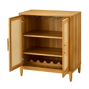 ตู้ไม้พร้อมประตูหวาย - Product Image 3