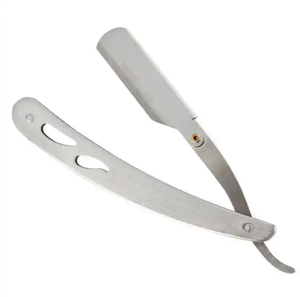 High Quality Men Stainless Steel Straight Barber <b>Edge</b> Steel Safety Razors Beard Shaving Knife Hair Removal <b>Tools</b> - Product Image 5