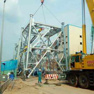 Canna Fumaria Industriale in Acciaio Rainbow, Altezza 137,5m, Diametro Uscita 3500mm, Resistente alla Corrosione, Garanzia 5 Anni, Tipo Torre per - Product Image 3