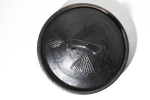 Precio al por mayor Natural Eco-Friendly Unglazed Clay Black Pan con fondo rojo para uso en la cocina Parrilla de gas Tipo Tawa Utensilio - Product Image 6