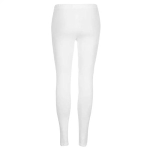 Leggings de algodón 100% de cintura alta para mujer para entrenamiento Push Sportswear Fitness Yoga pantalones sin costuras y transpirables - Product Image 5