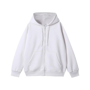 Sweat à capuche en molleton d'hiver pour homme, de haute qualité, personnalisé, en coton essentiel, fermeture éclair intégrale, épais, chaud, décontracté, gris, broderie 3D, lavé - Product Image 6