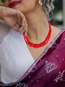 เครื่องประดับสร้อยคอเรซินทำด้วยมือสุดหรูสำหรับใส่ในสำนักงานหรือของขวัญขององค์กรจำนวนมากตามต้องการ - Product Image 2