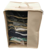 Organizador de guarda-roupa de qualidade gaveta dobrável Oxford/poliéster caixa de armazenamento de roupas divisor organizadores de gavetas de roupa interior