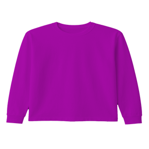 Camisa Casual Unisex de Manga Larga 100% Algodón Premium, Sin Cuello, Antiarrugas, Transpirable, Tejido de Punto de 180g, Logotipo Personalizado OEM - Product Image 1