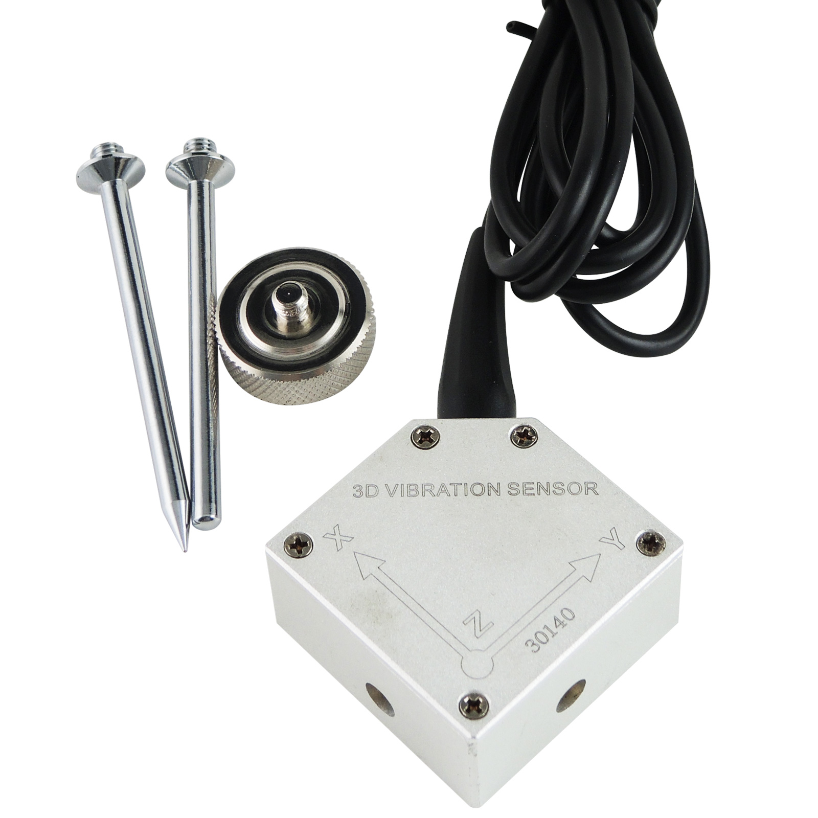 3-Achsen Piezoelektrischer Vibrationstester fr Abstand und Geschwindigkeit